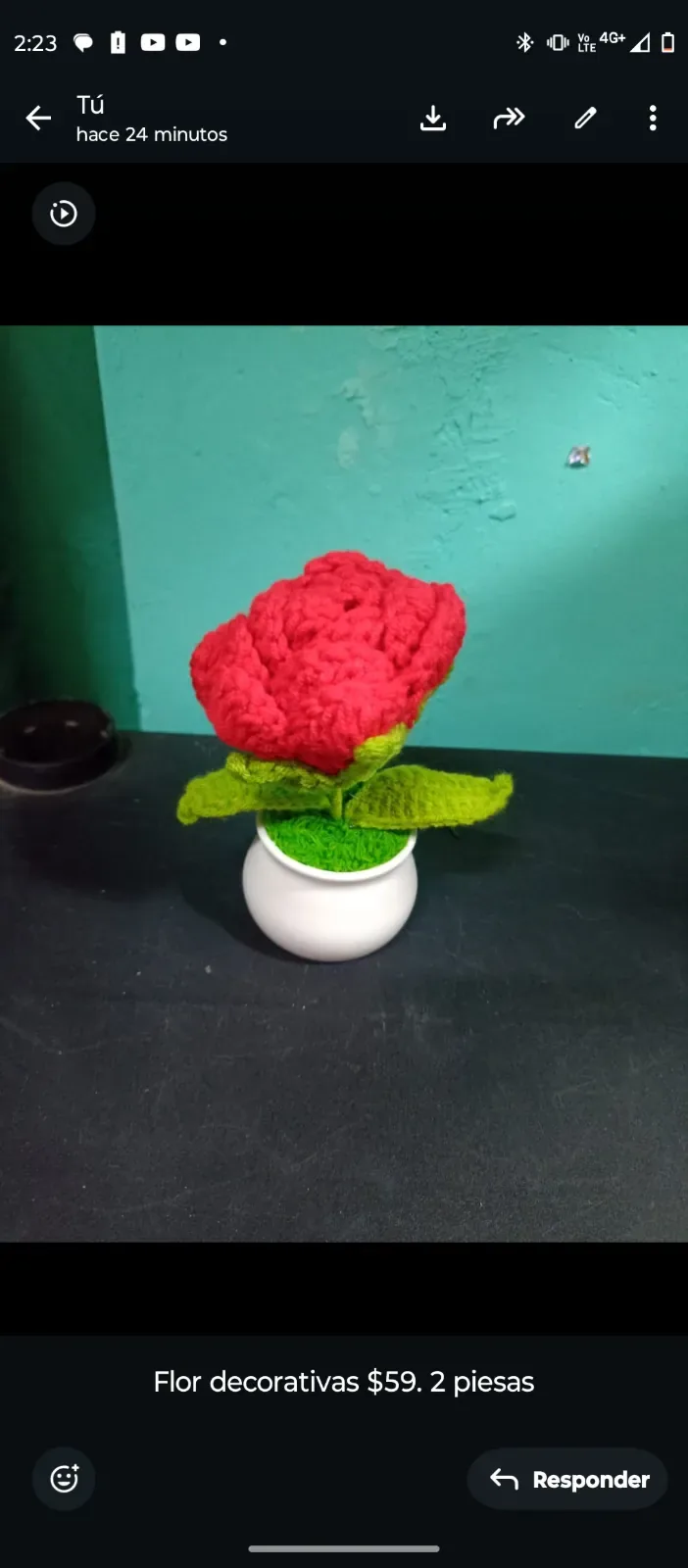 Flor decorativa