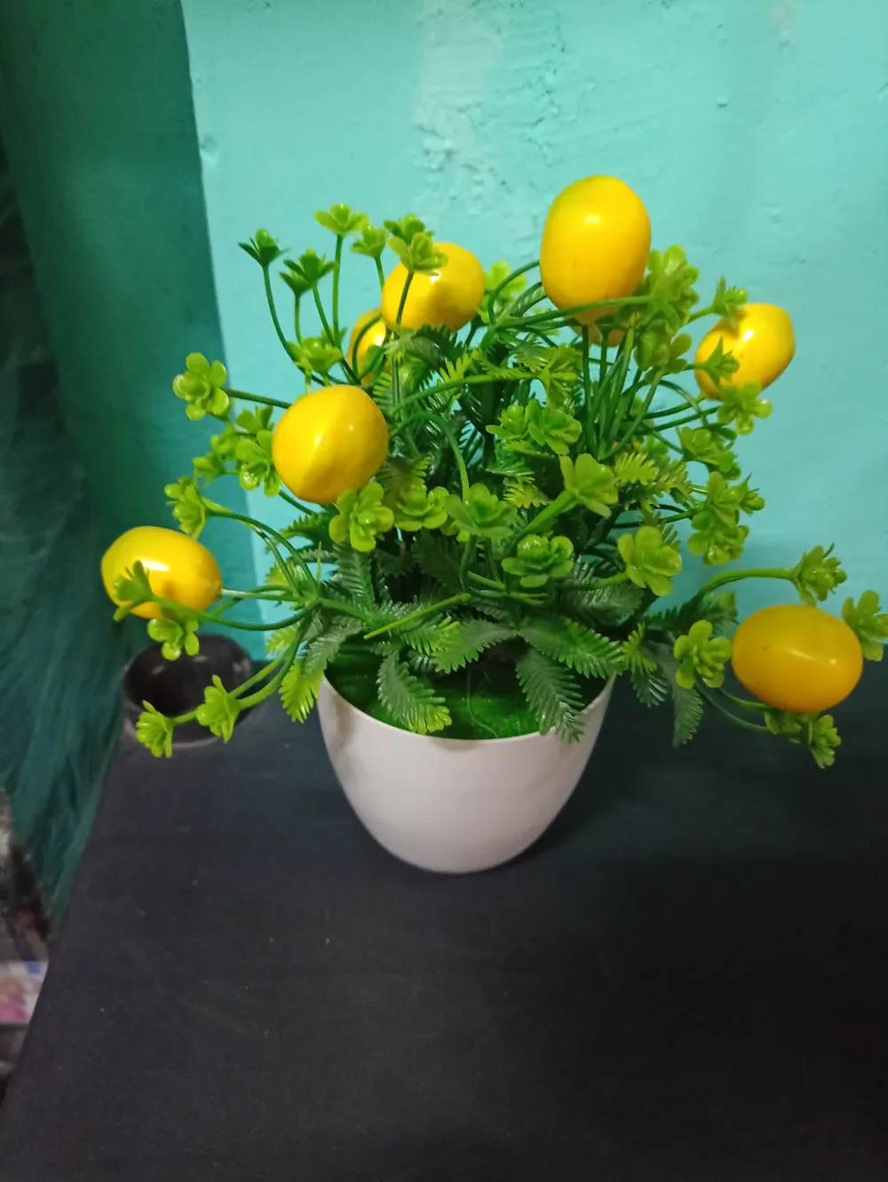 Maceta con frutas