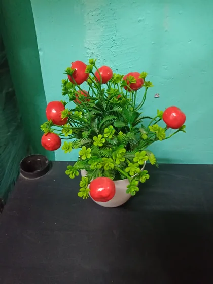 Maceta con frutas
