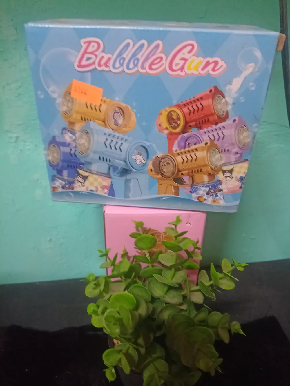 Pistola burbujas