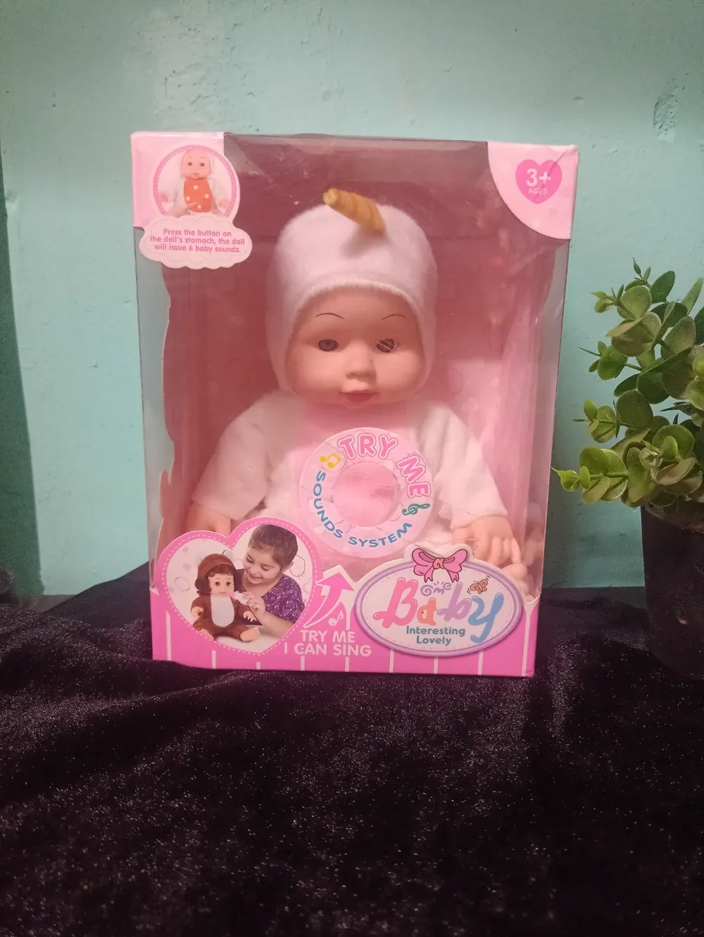 Bebé con sonidos