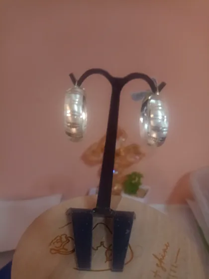 Aretes de plata