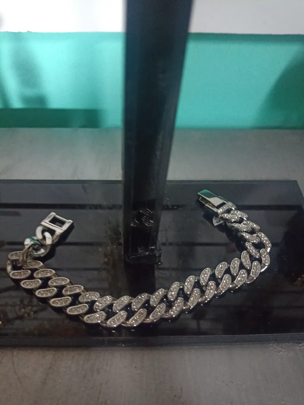 Esclava para hombre con circonia