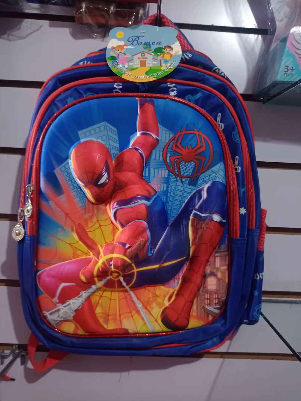 Mochila primaria spiderman